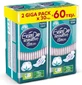 Șervețele sanitare EVERYDAY Sensitive Cotton Normal Ultra Plus Giga Pack 60 bucăți 2x30