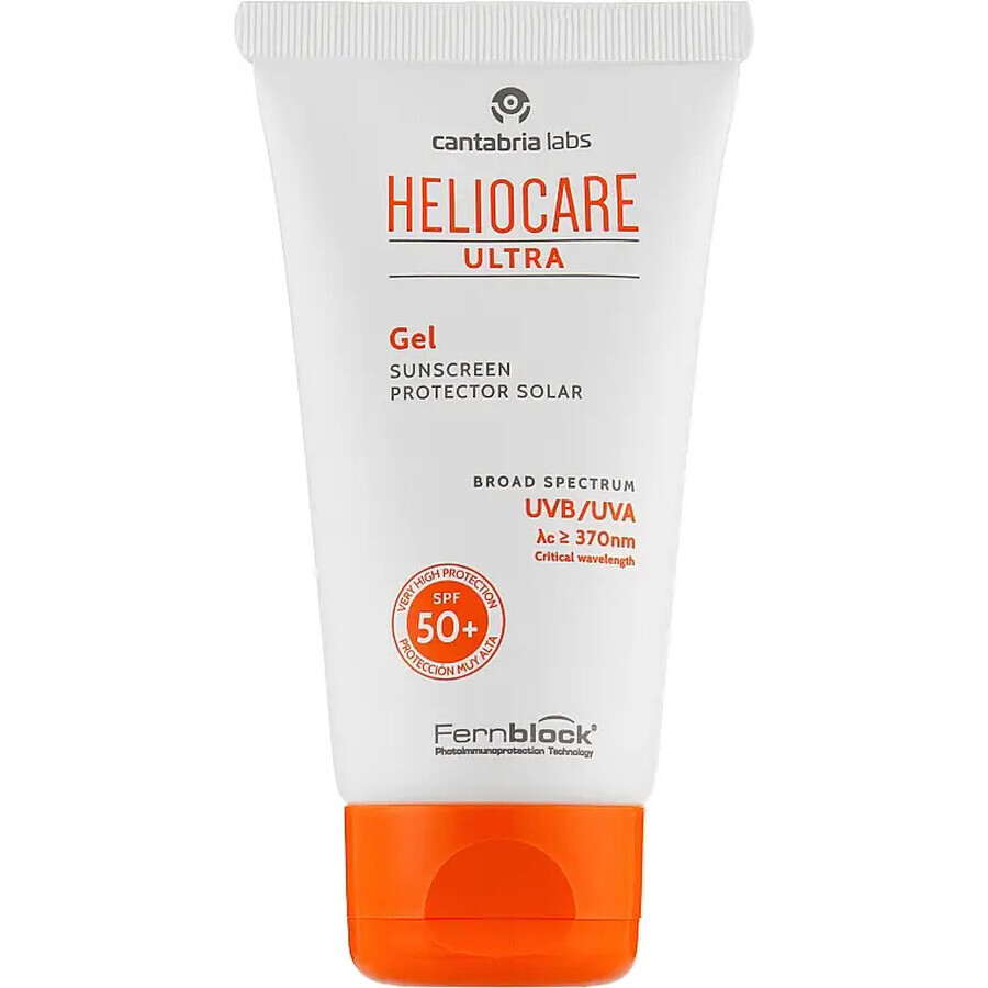 Gel solaire Heliocare Ultra 90 avec SPF 50+, 50 ml, Cantabria Labs