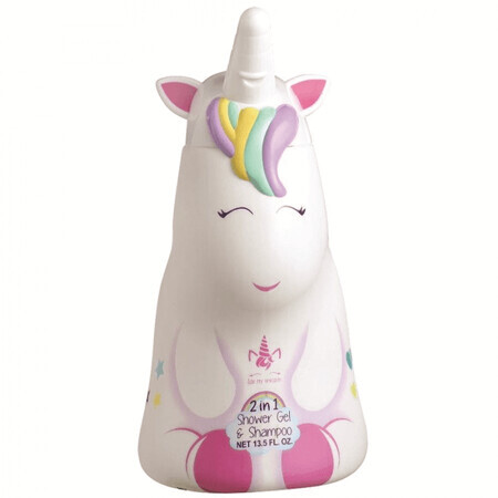 Einhorn Baby Duschgel und Shampoo, 400 ml, Air Val