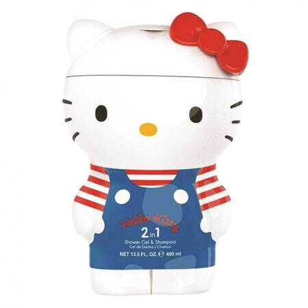 Gel douche et shampoing Hello Kitty pour bébé, 400 ml, Air Val