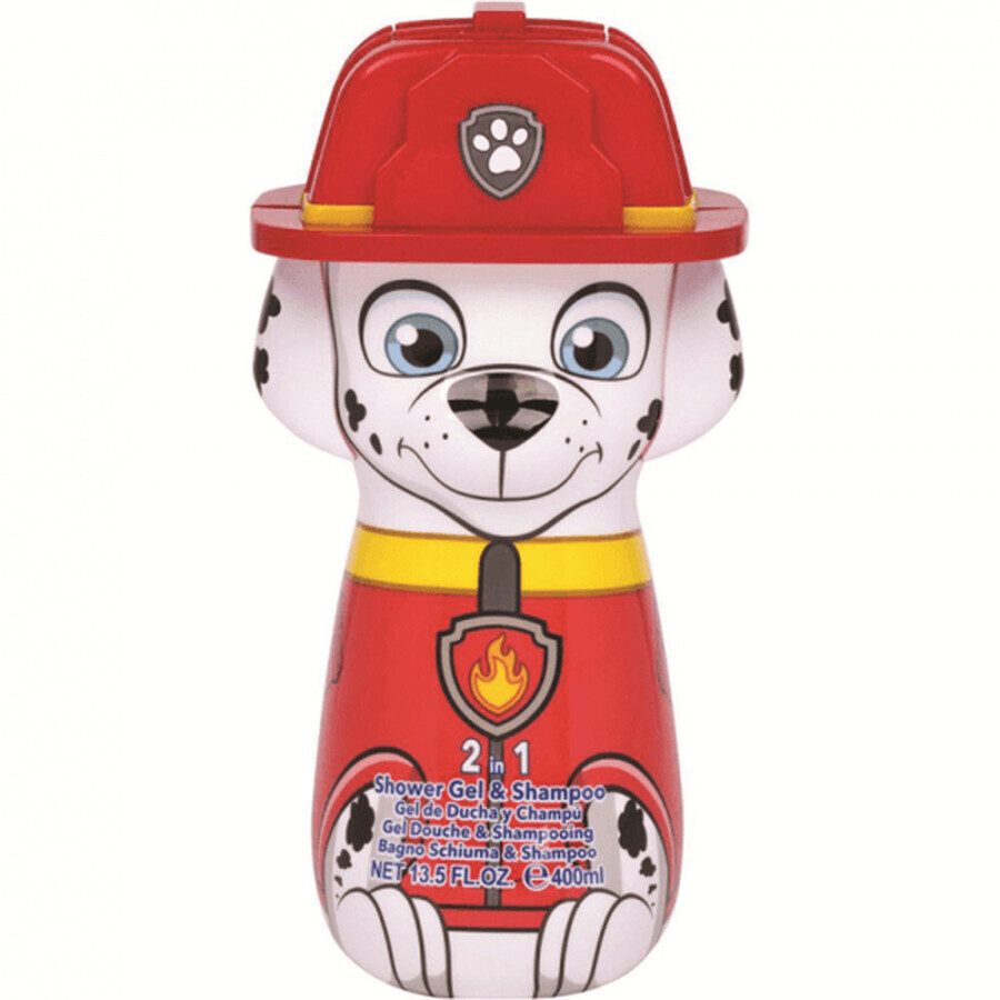 Gel doccia e shampoo Paw Patrol per bambini, 400 ml, Air Val