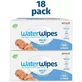 WATERWIPES Ecological Wipes With 99,9% Water, 60x18=1080 Pieces
