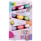 CHIT CHAT Fizzy Wizzy Bath Fizzers Gift Set - Set With Bath Bomb In 10 Different Fragrances 10x50gr