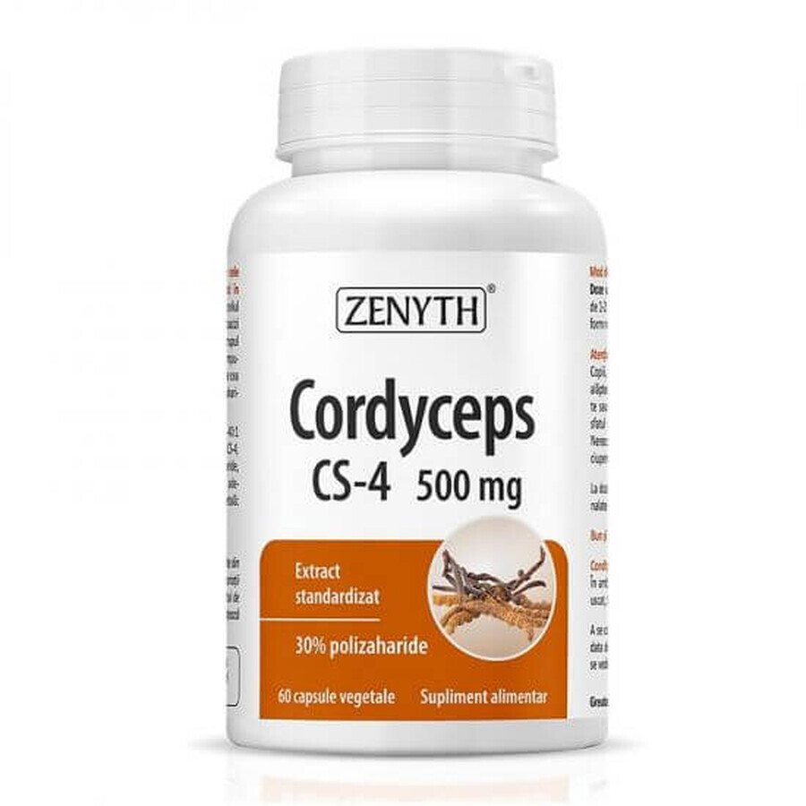 Cordyceps CS-4, 60 gélules, Zenyth