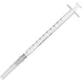 ALFASHIELD Seringue Luer Slip 1ml avec aiguille 27G x 1/2" 100 pièces