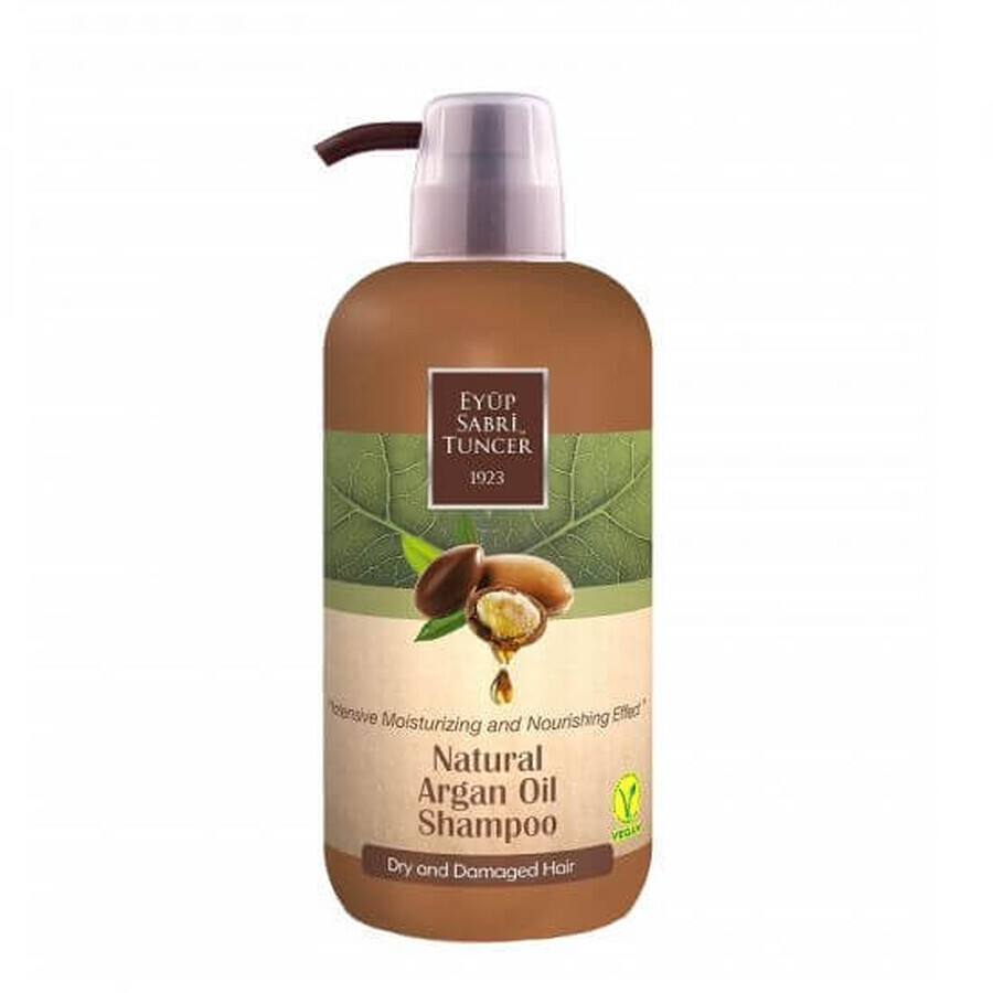 Sampon cu ulei de argan natural, 600 ml, Eyup Sabri Tuncer