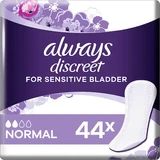 ALWAYS Discreet Serviettes d'incontinence Normal 44 pièces