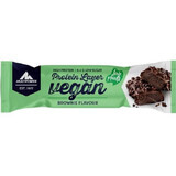 Barre protéinée végétalienne au chocolat givré, saveur brownie, 55g, Multipower