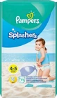 PAMPERS Baby Diapers-Swimsuits For Safe Swimming Splashers No.4-5 9-15Kgr 11 Pieces