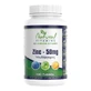 NATURAL VITAMINS Zinc 50mg Suplemento dietético de zinc para reforzar el sistema inmunitario 100 comprimidos
