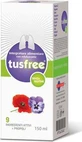BIONAT Tusfree Sirop din plante pentru tratamentul tusei uscate și productive și întărirea sistemului imunitar 150ml