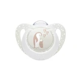 Sucette en silicone NUK First Choice pour 0-6 mois, avec pochette