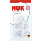 Tétine en silicone NUK First Choice XL pour 6+ mois 2 pièces