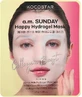 KOCOSTAR Sunday Happy Hydrogel Mask Micro-hole Hydrogel Mask With Marine Collagen 25g