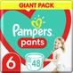PAMPERS Pants Pants Pants No 6 Giant Pack (15+kg) 48 Pieces