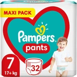 PAMPERS Maxi Pack Pants Pants No 7 17kg+ 32 Pieces