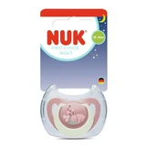 NUK Silicone Fopspeen Eerste Keuze Nacht Voor 18-36 Maanden, Met Etui