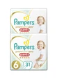 PAMPERS Premium Care Jumbo No.6 Windeln für 15kg+, 62 Stück (2 Packungen à 31 Stück)