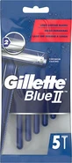 GILLETTE Blue II Disposable razors with 2 blades 5 pieces