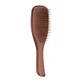 AMBITAS The Ultimate Detangler Chrome Collection Perie de păr pentru descurcare rapidă și delicată potrivită pentru păr umed și uscat Chocolate Bronze