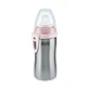 NUK Active Cup Pahar din oțel inoxidabil cu gura de scurgere 12m+ 215ml În diferite culori - Roz