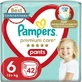 PAMPERS Premium Care Pants Windelhosen Größe 6 (15kg+), 42 Stück JUMBO+
