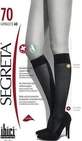 SEGRETA Classic 00114 Șosete inferioare pentru genunchi 70 Den 11/14 mmHg Nero
