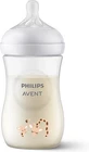 AVENT Natural Response Sticlă din plastic pentru 1+ luni, Girafă 260ml [SCY903/66]