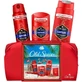 OLD SPICE Promo For Men Captain dezodorant w sprayu 150 ml, dezodorant w sztyfcie 50 ml, żel pod prysznic i szampon 250 ml oraz pudełko upominkowe