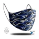 SAGG Unisex Fabric Mască Army Blue