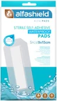 ALFASHIELD Parches Estériles Impermeables Pegatinas 15x9cm 5 Piezas