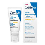 Crème hydratante pour peau normale-sèche avec SPF 50, 52 ml, CeraVe