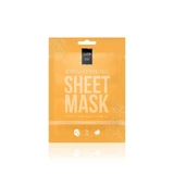 LAVISH CARE Sheet Mask Brightening Glow Me Face Mask With Vitamin C For Toning & Glow 25g (Orange)