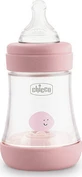 CHICCO Perfect 5 Intui-Flow Systeem Plastic Babyfles Voor 0+ Roze 150ml [20211-10]
