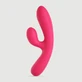 Starter's Powerful Rosie Liquid Silicone Rabbit Vibrator - Roșu
