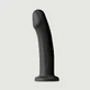 Real Pleasure Dildo mare realist din silicon cu ventuză - negru