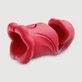 Deschide-ți floarea Masturbator masculin cu 9 funcții din silicon cu vibrații - roșu