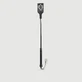 Ciorap de călărie cu cap pătrat și crampoane metalice 53 cm - negru