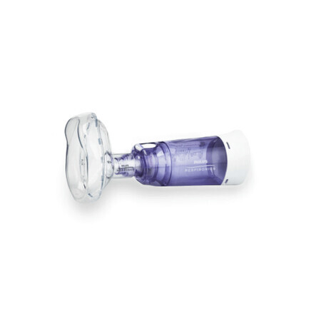 Chambre d'inhalation Respironics Optichamber Diamond 1-5 ans, 1079825, Philips