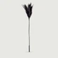 Lange Feather Tease Series Midnight Feather Zintuiglijke Toverstok - Zwart
