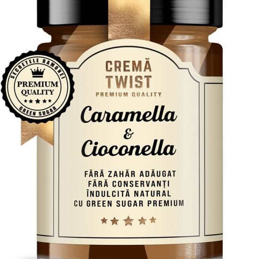 Crème à tartiner Caramella & Cioconella Twist Ramona's Secrets, 350 g, Laboratoires Remedia
