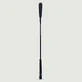 Slap Crop Nubuck piele 26" - negru