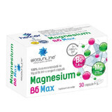 Magnésium B6 Max BioSunLine, 30 gélules, Helcor