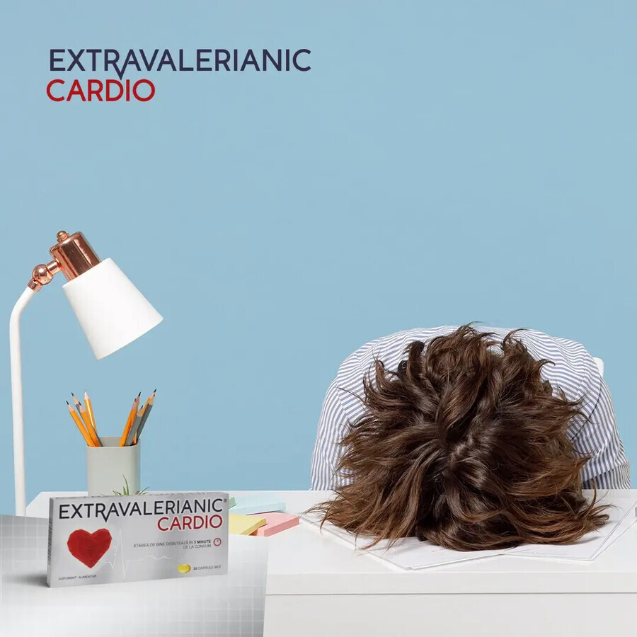 Extravalerianic CARDIO, 15 Kapseln, Biofarm