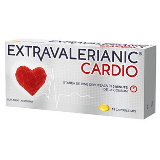 Extravalerianic Cardio, 15 gélules, Biofarm