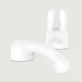 Accesoriu Bodywand Curve - alb