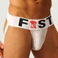 Jockstrap Logo Poing - Blanc - Moyen