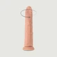 R8 Dildo realist din silicon rotativ și vibrator cu ventuză 21 cm - Carnea