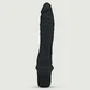Vibrator mare clasic din silicon - negru
