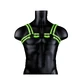 Glow In The Dark Buckle Harness - Verde - Mic/Mediu
